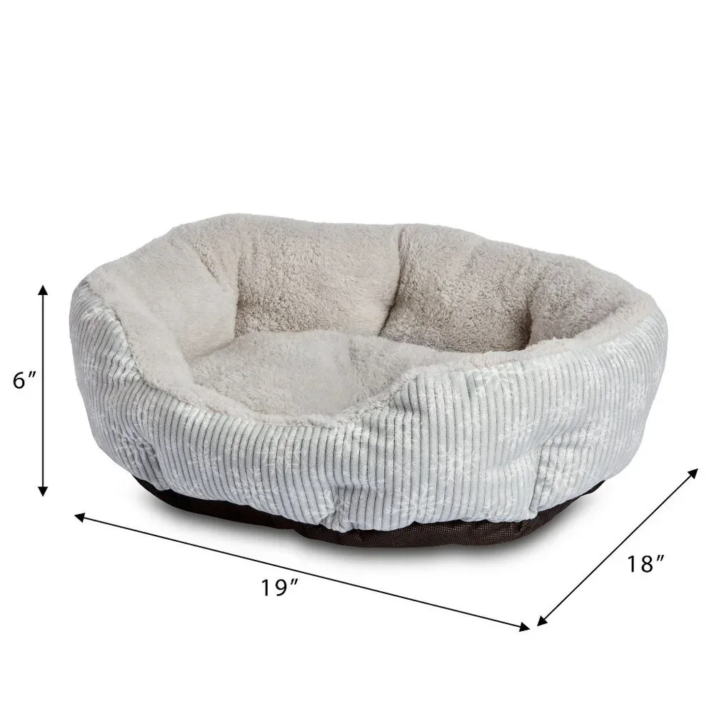 Cuddler Small Cat / Dog Bed, Snowflake